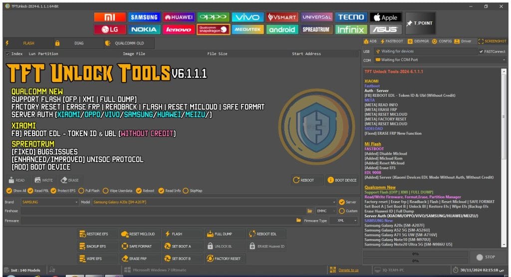 TFT Unlock Tool