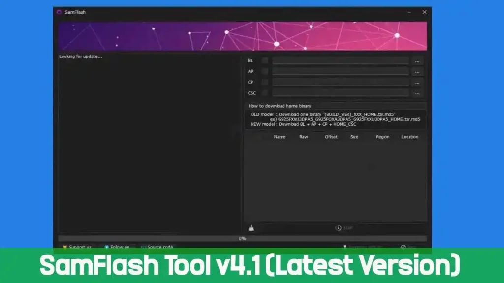 SamFlash Tool v4.1 (Latest Version)
